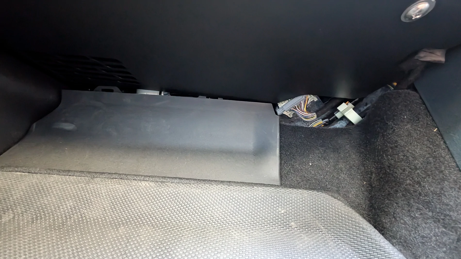 Ford Maverick Maxzina Footwell Kick Plate installed in 2025 Maverick PXL_20251029_195635025