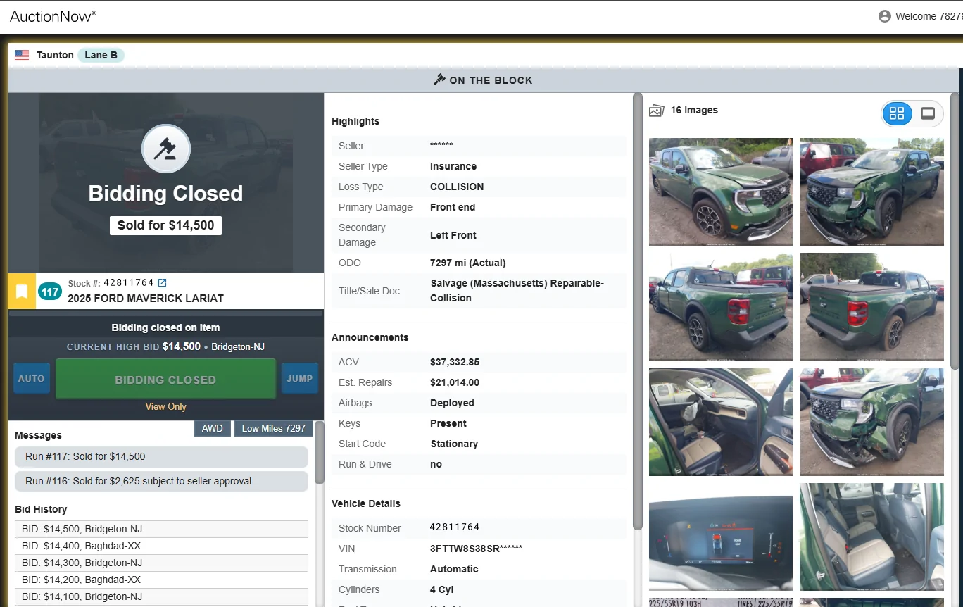 Ford Maverick Maverick #1 gone, Maverick #2 is here! Screenshot 2025-10-21 103707