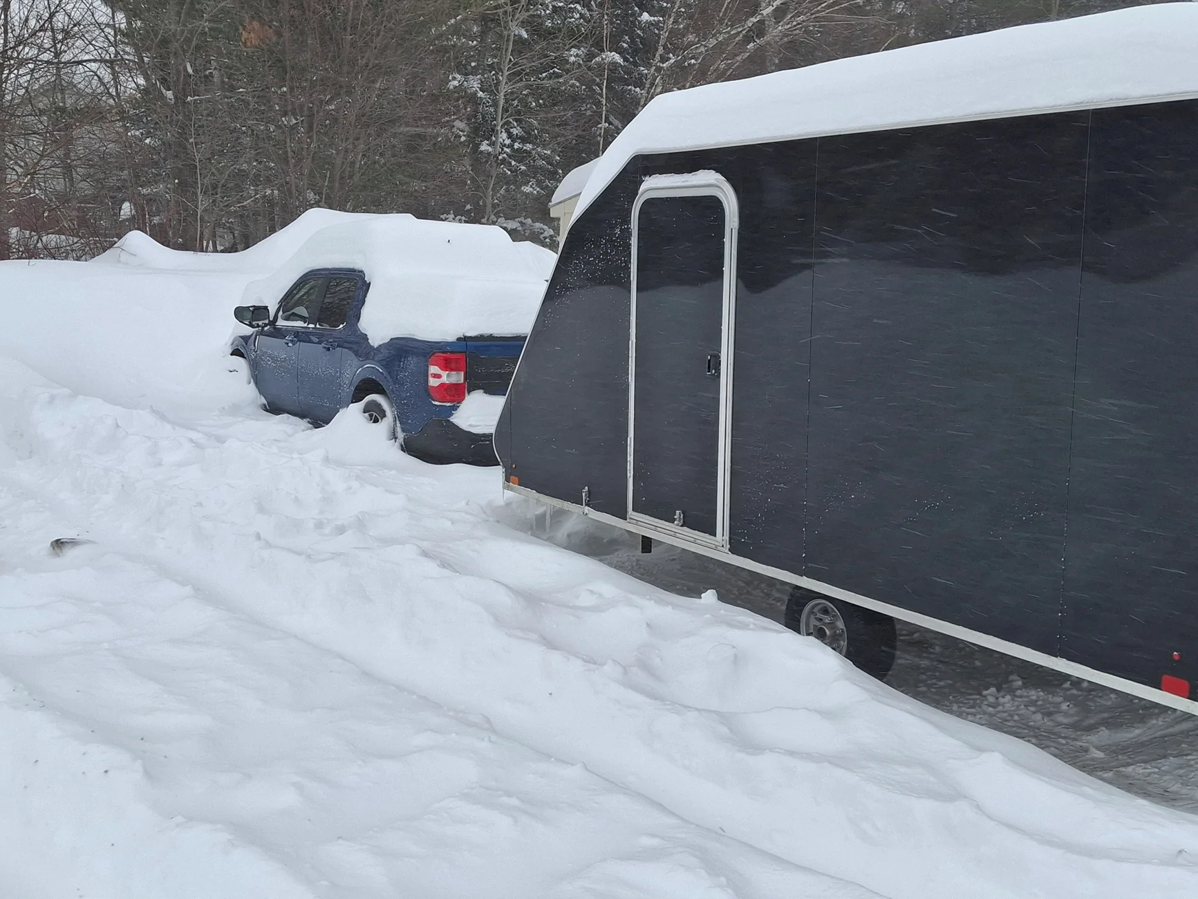Ford Maverick Do Snow Tires Help 20250217_071755