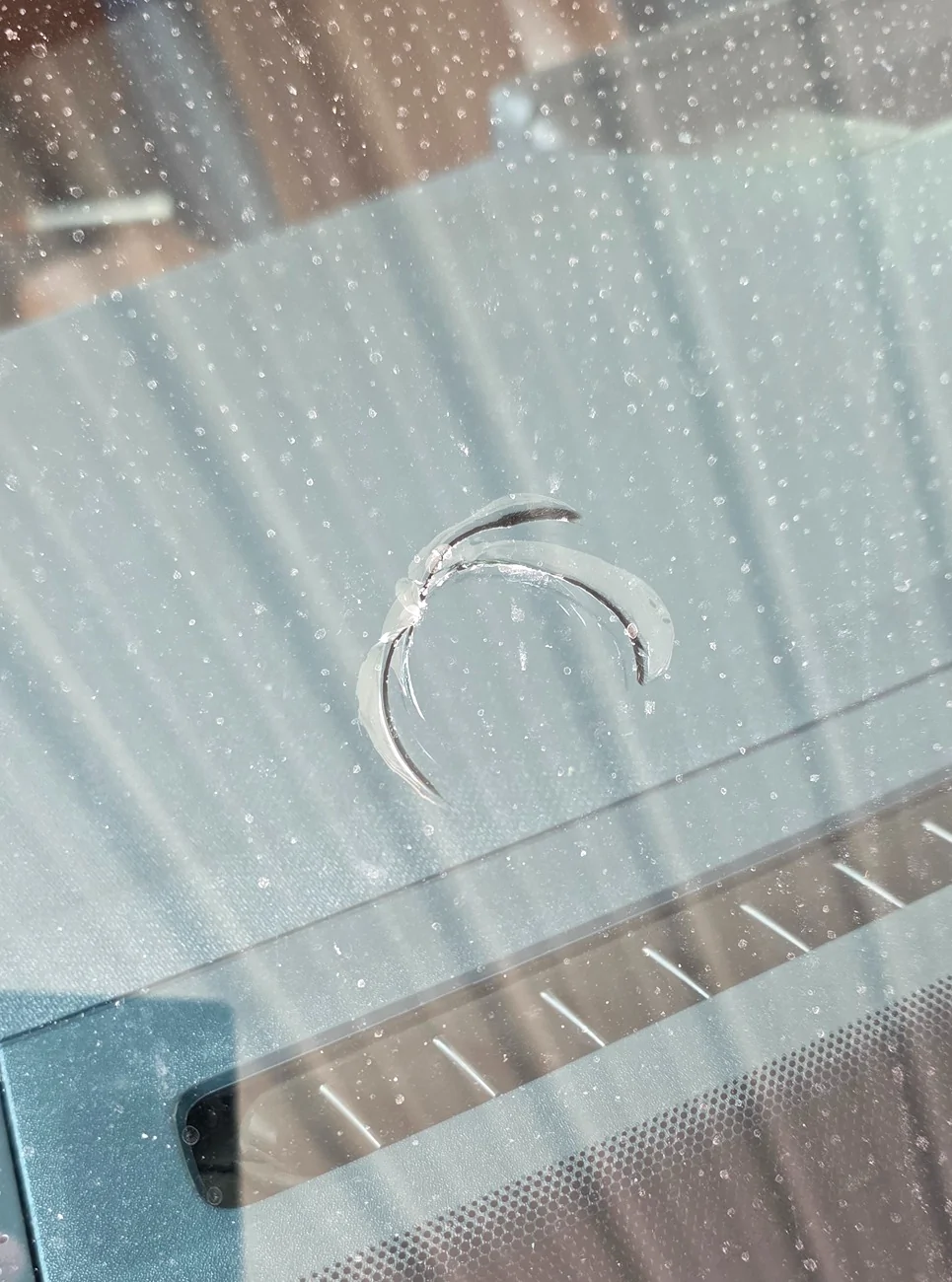 Ford Maverick Windshield Cracked windshield