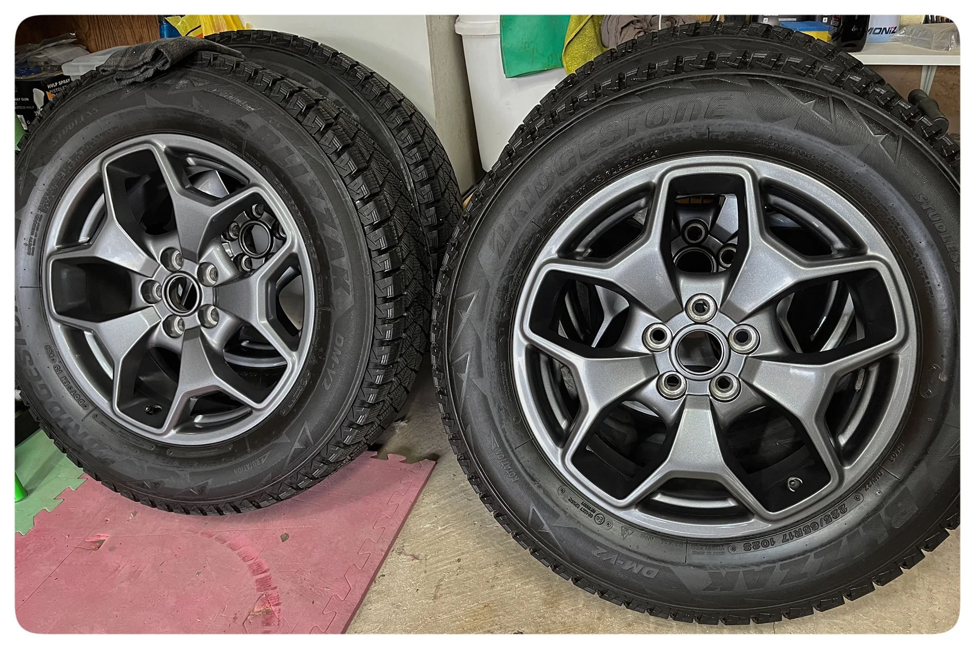 Ford Maverick Snow tires and spare tires IMG_3615