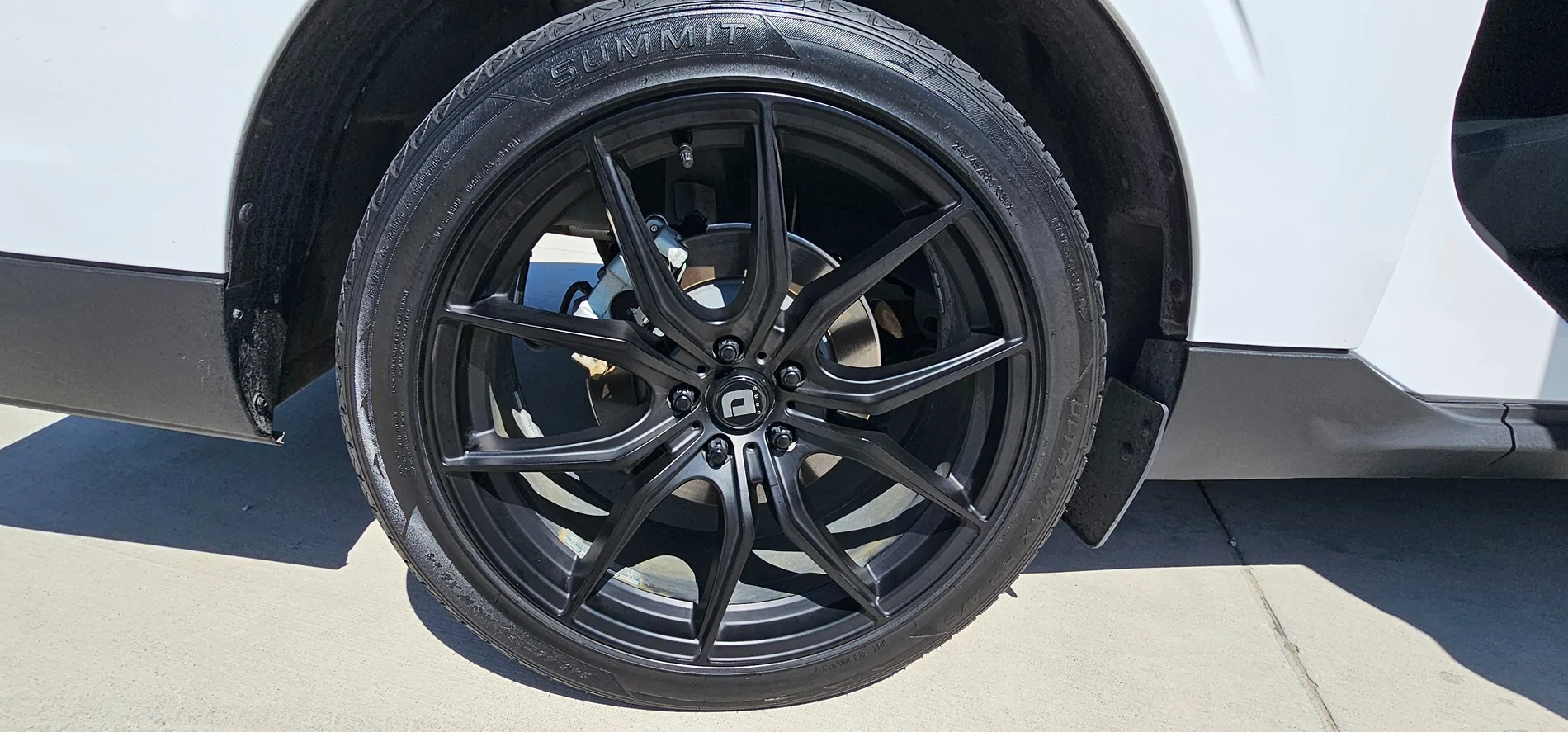 Ford Maverick 2024 Maverick XL hybrid lowered with Eibach and Drag wheels KCMO 20250907_114241