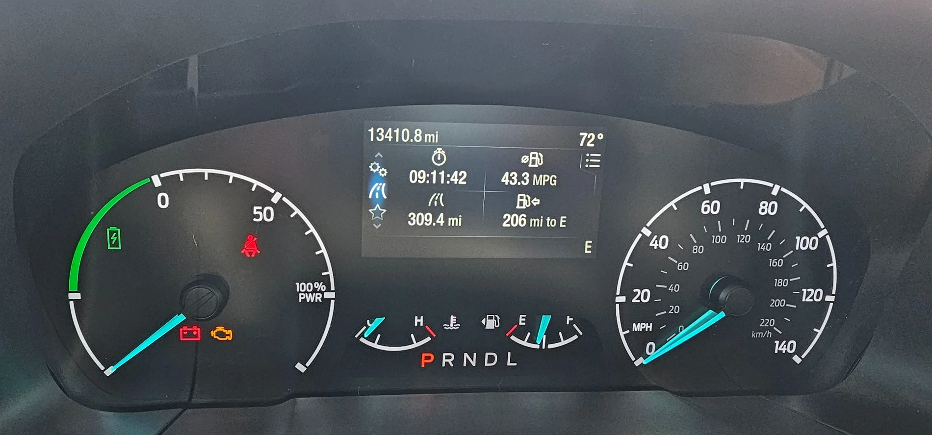 Ford Maverick 2024 Maverick XL hybrid lowered with Eibach and Drag wheels KCMO 20250907_113911