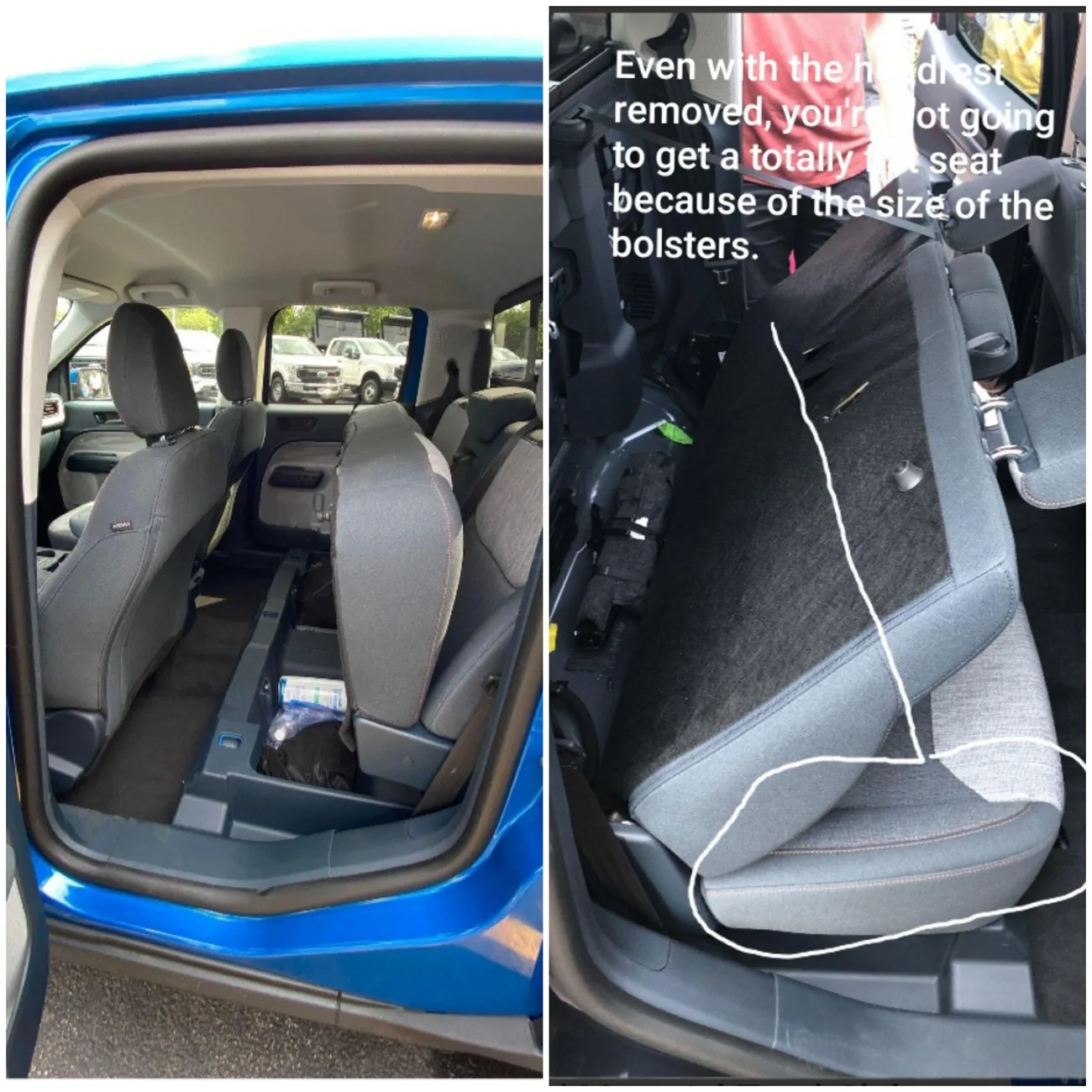 Ford Maverick Cover/Mat for folded down back seat? 20251102_083504