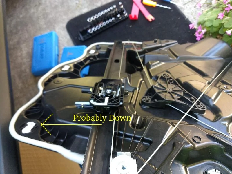 Ford Maverick Hertz K165 with Sound Deadening in Passenger Front Door PassengerInnerDoorPanel1
