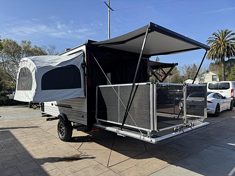Ford Maverick Camper / trailer to pull with my Hybrid Maverick - recommendations? 14THX patio u