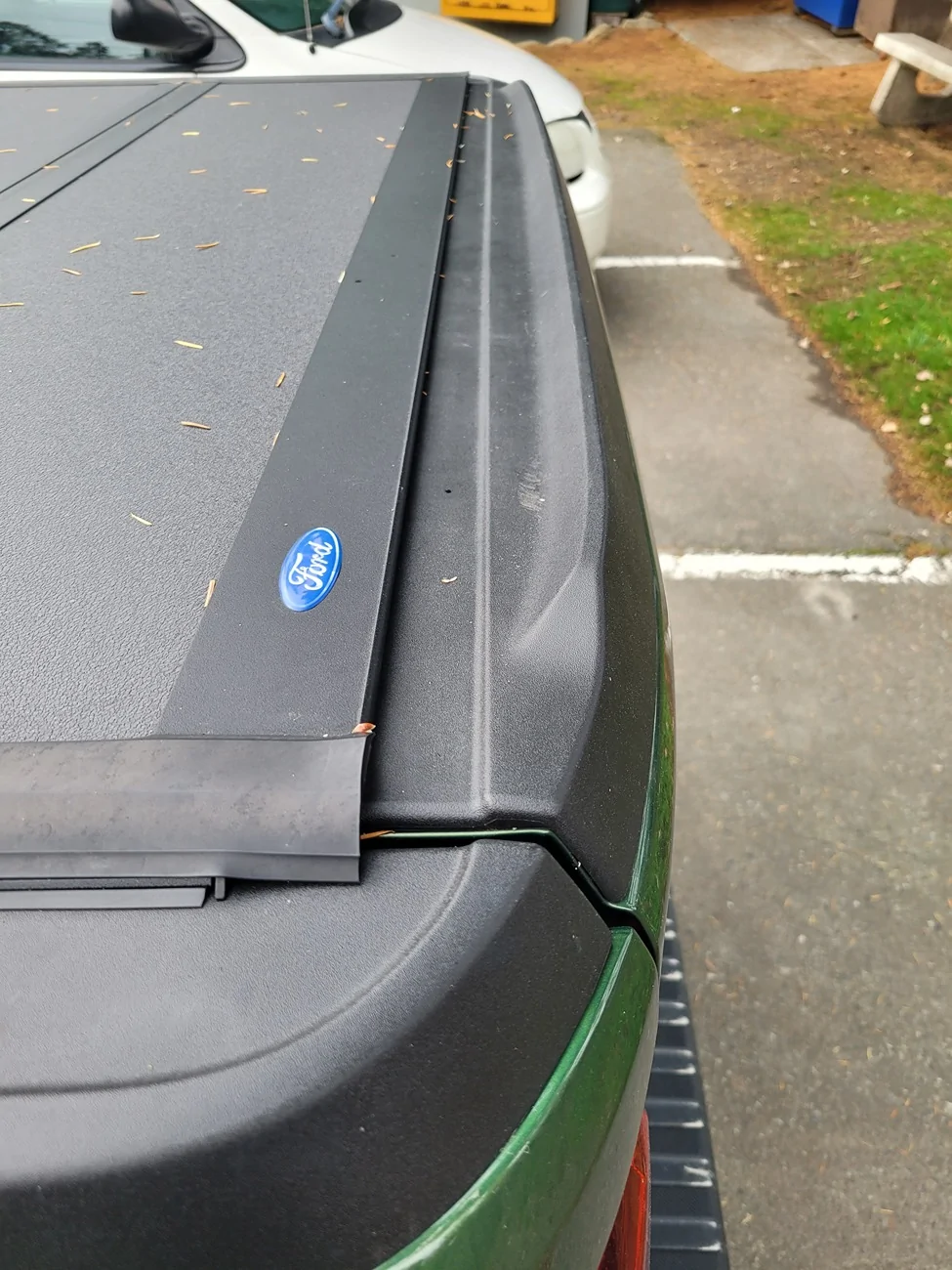 Ford Maverick Tonneau covers and Ford OEM cargo rail system. 20251103_092654