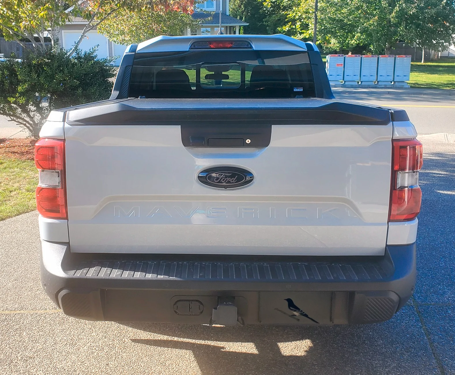 Ford Maverick Tonneau covers and Ford OEM cargo rail system. Our Maverick_009 