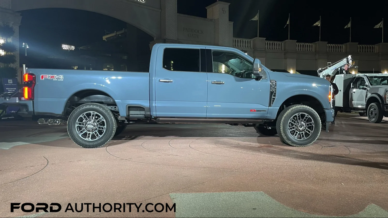Ford Maverick Light Blue color 2026 Maverick coming later in model year (~February 2026) 2023-Ford-F-350-Super-Duty-Limited-Azure-Gray-G4-Reveal-Live-Photos-Kentucky-September-2022-E
