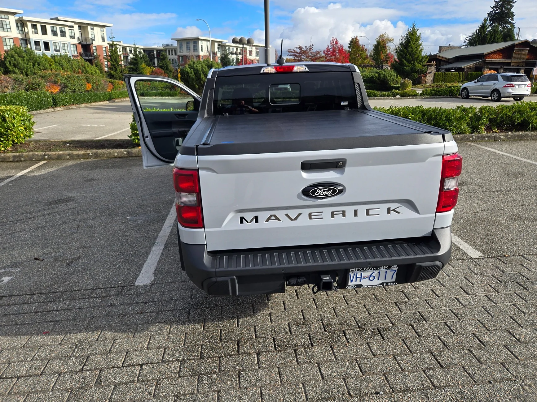 Ford Maverick Gloss black tail gate letters for 2025 Lobo and matching F-50 20251102_101204