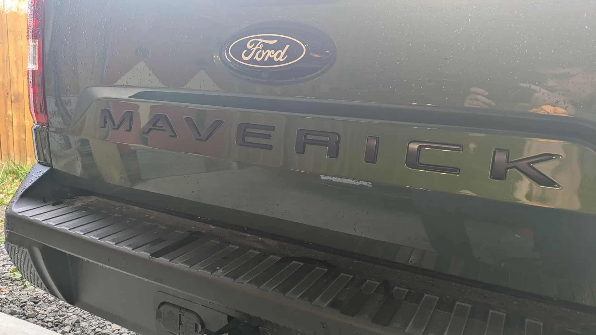 Ford Maverick Gloss black tail gate letters for 2025 Lobo and matching F-50 bUPA3DP9