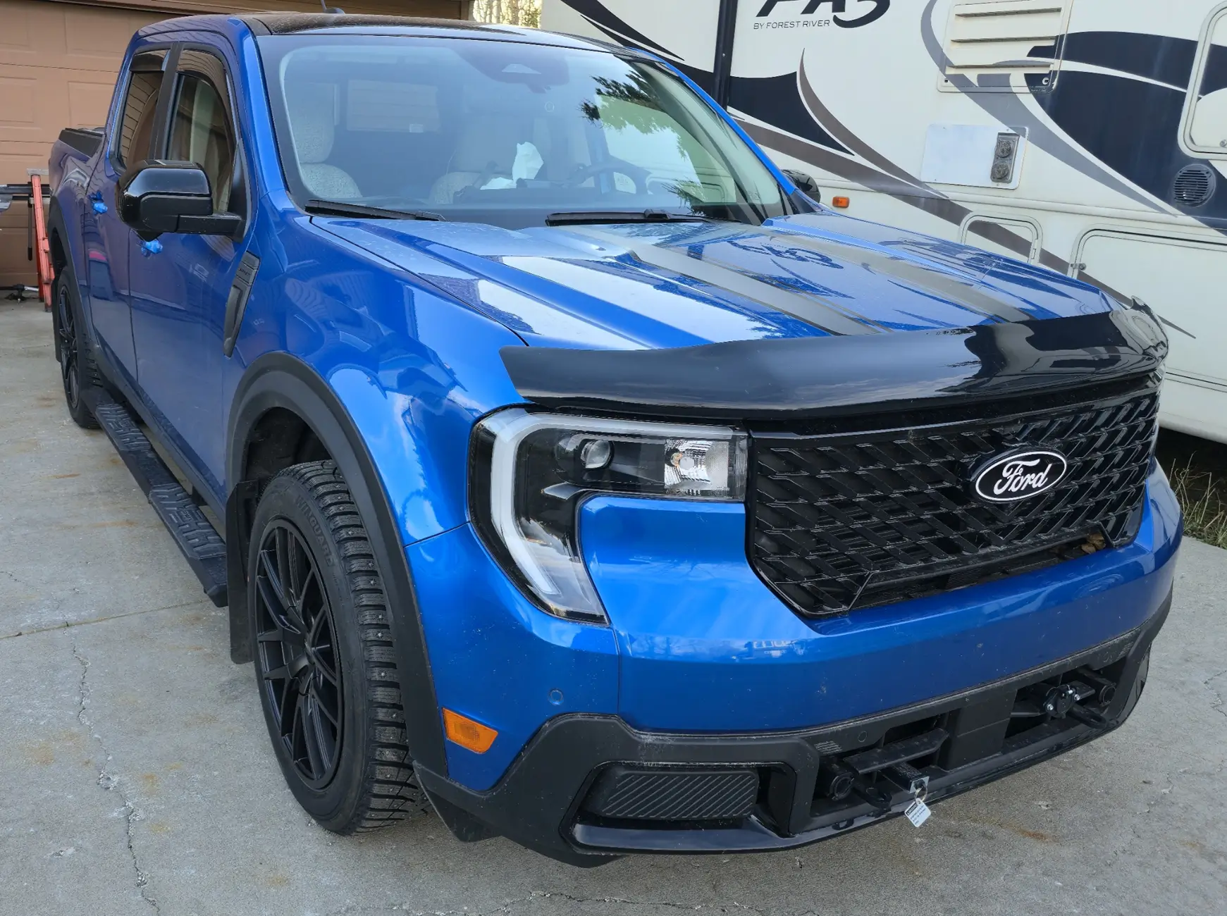 Ford Maverick How much weight in the bed for winter snow 1762386181829-p5