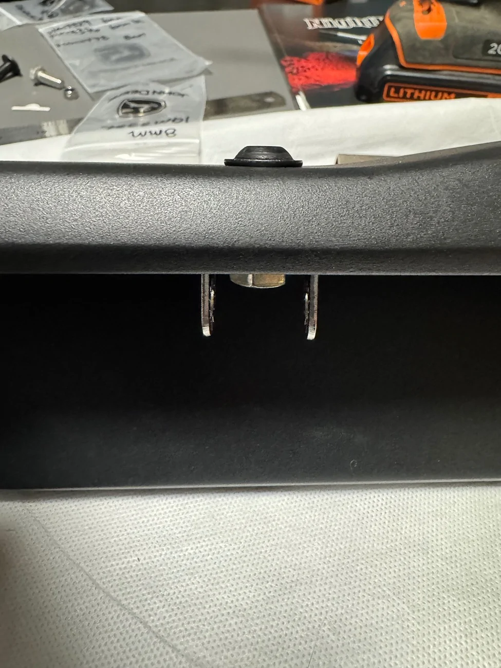 Ford Maverick Cab Spoiler/ Scene Light install IMG_4297