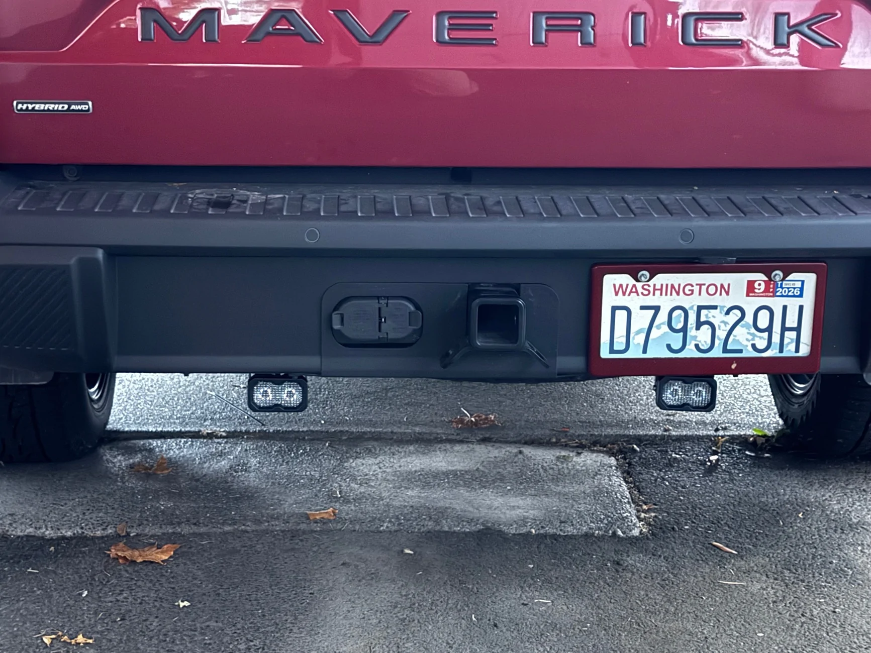 Ford Maverick DD SSC2 reverse lights installed IMG_4144