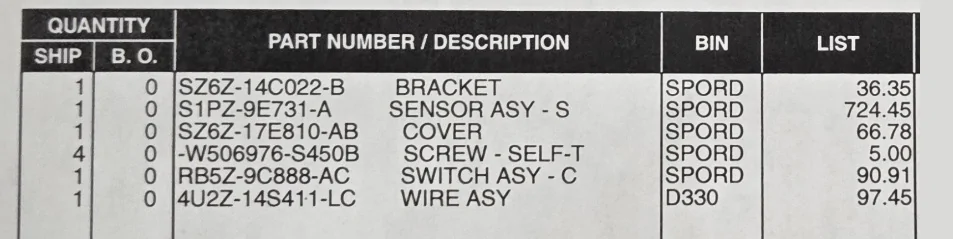 Ford Maverick DIY HOW TO: Install adaptive cruise control in Maverick Hybrid XLT with Luxury package parts list