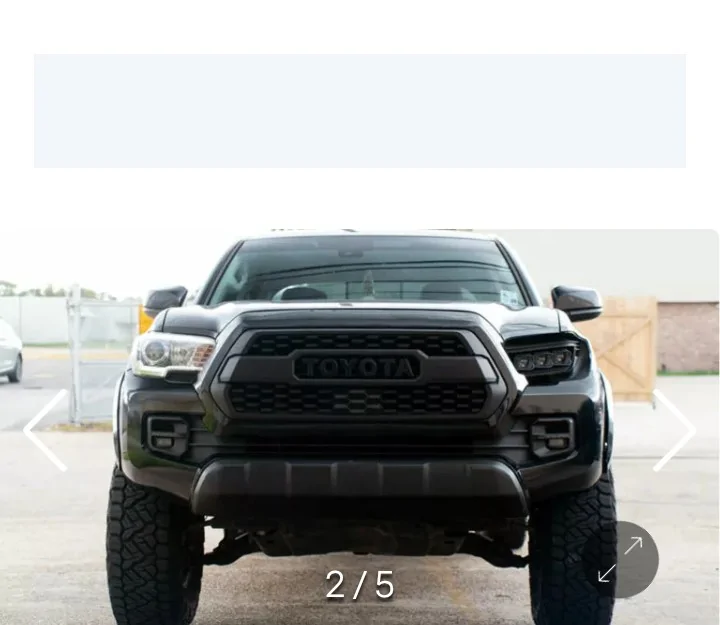 Ford Maverick Lensless headlights at SEMA Screenshot_20251108-170503~2