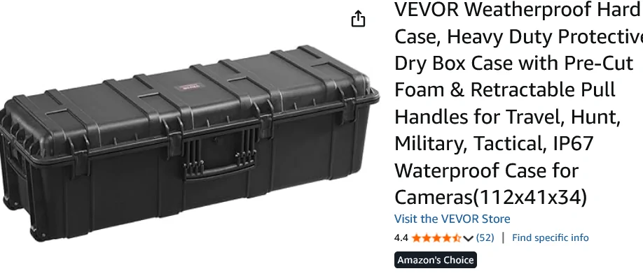 Ford Maverick Perfect fit waterproof storage box for Maverick bed 1762702753574-fk