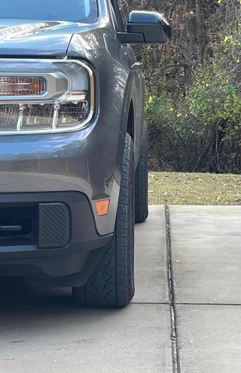 Ford Maverick Bonoss wheel spacers (35mm) installed IMG_1174