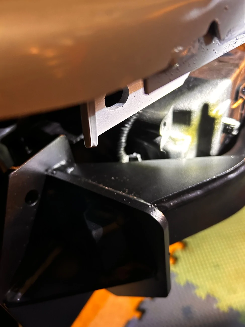 Ford Maverick Demco base plate for 2025 Maverick XLT IMG_1085