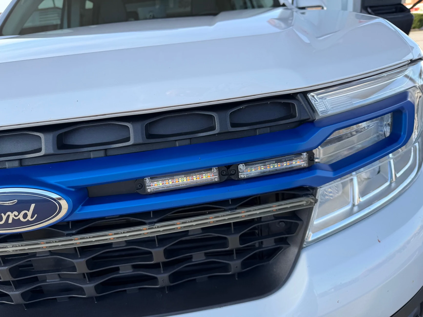 Ford Maverick First Responder Lights for grill mounting - recomendations? IMG_8319