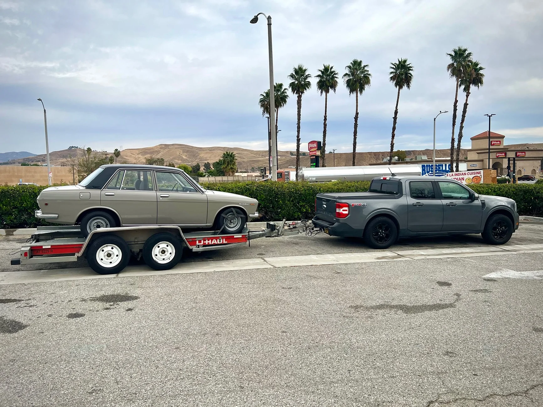 Ford Maverick Max Towing Adventure - 4,200 lbs - 285 miles - 16 MPG IMG_4967