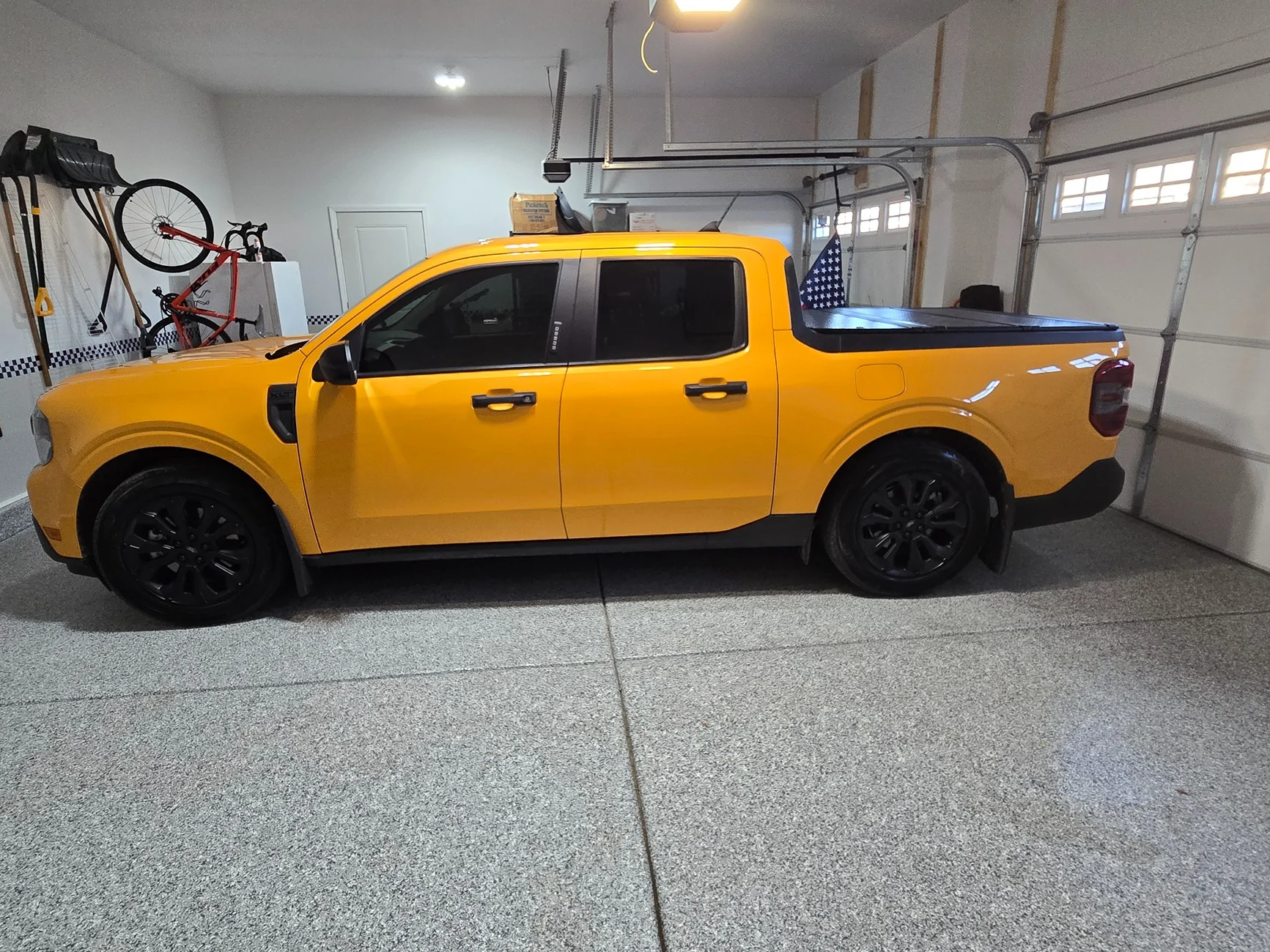 Ford Maverick A few fall upgrades - Eibachs and Tint 20251115_154530