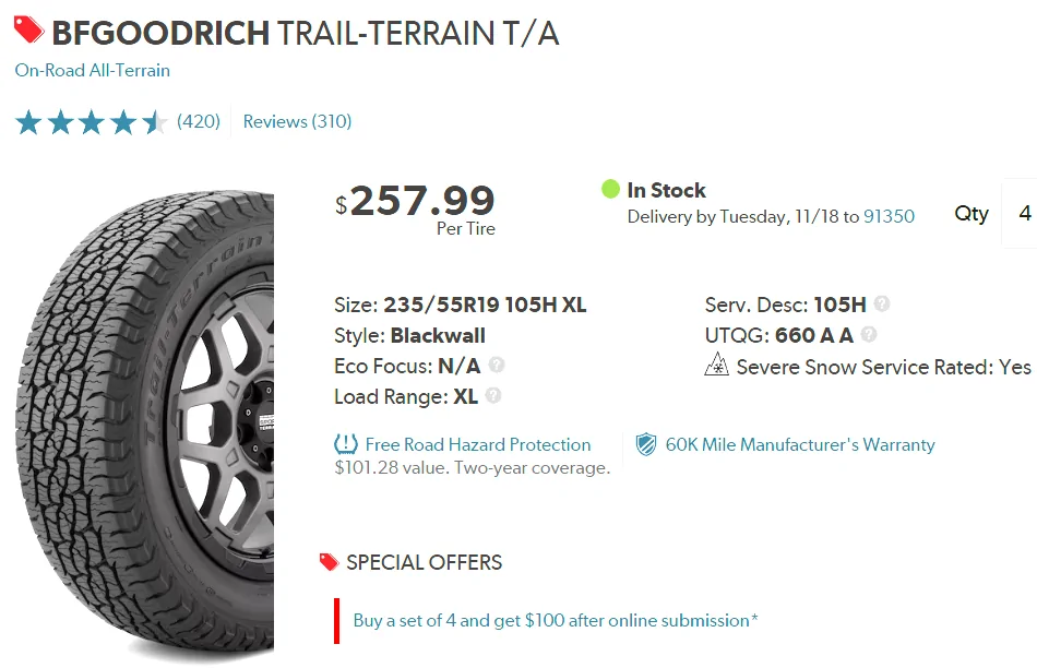 Ford Maverick All-Terrain Options for Stock Wheels on 2025 Lariat Eco-Boost? 1763320584559-4o