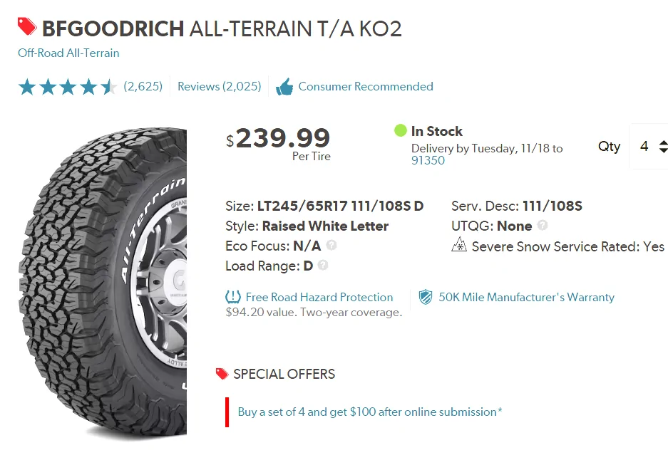 Ford Maverick All-Terrain Options for Stock Wheels on 2025 Lariat Eco-Boost? 1763321555511-9i