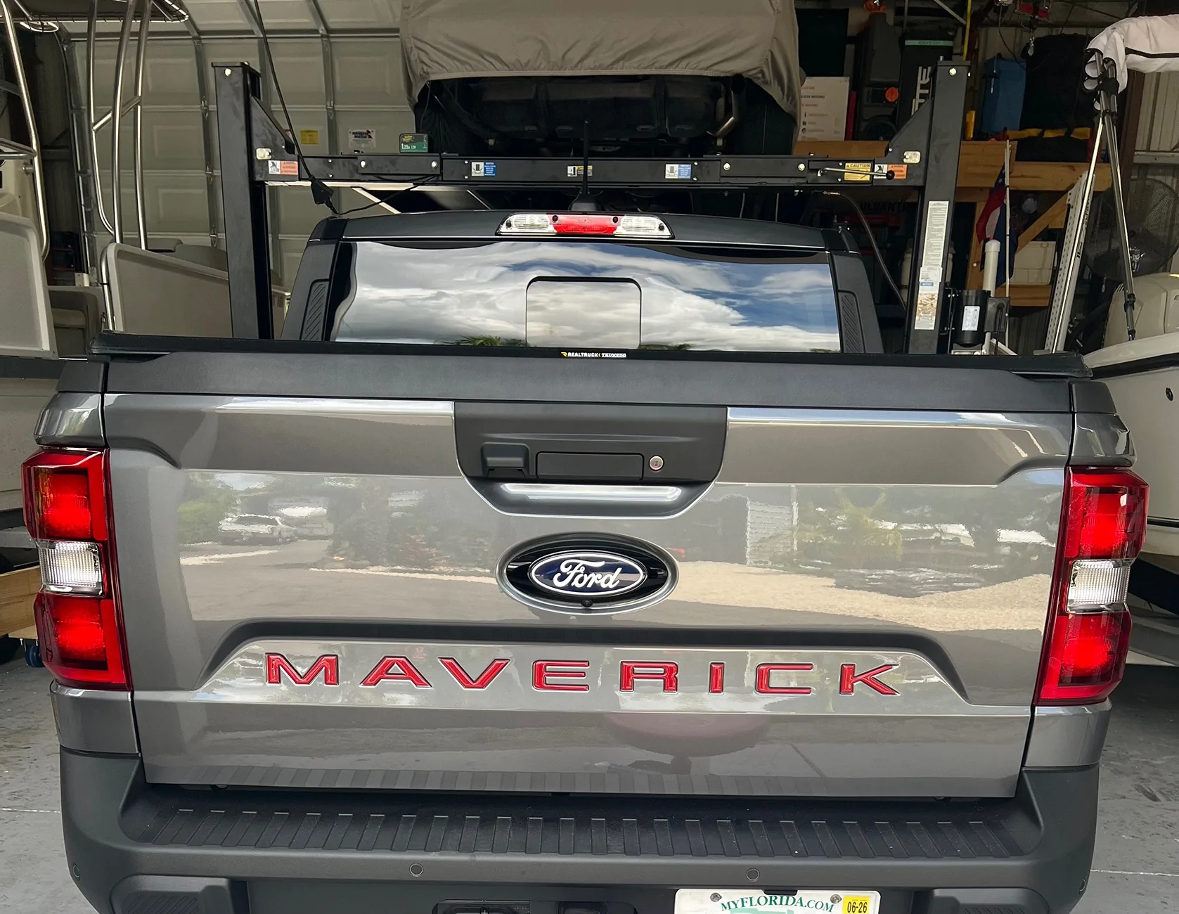 Ford Maverick Black on Grey Letters IMG_4480