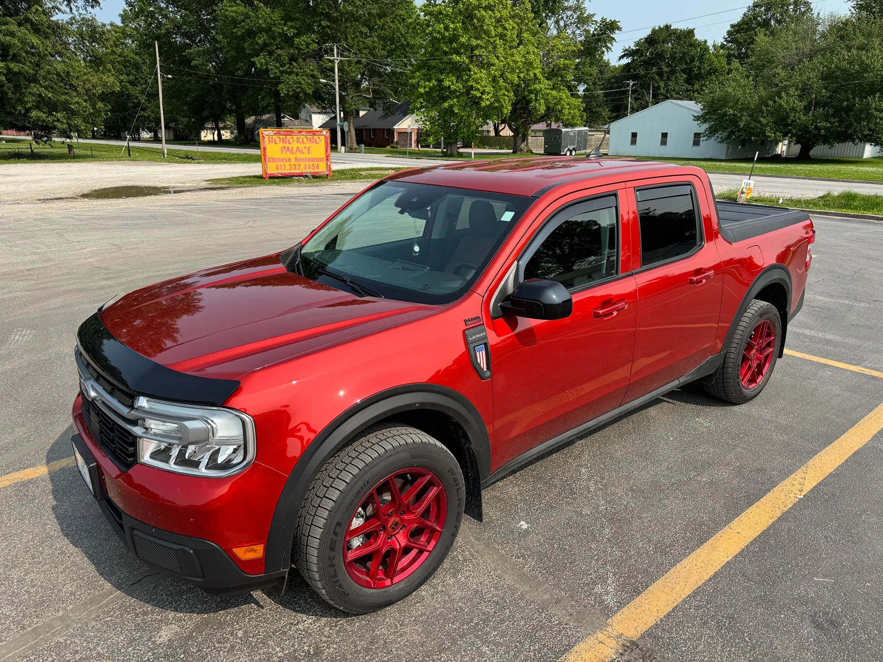 Ford Maverick 2024 Lariat Ecoboost with BAP….what size tires? IMG_0394