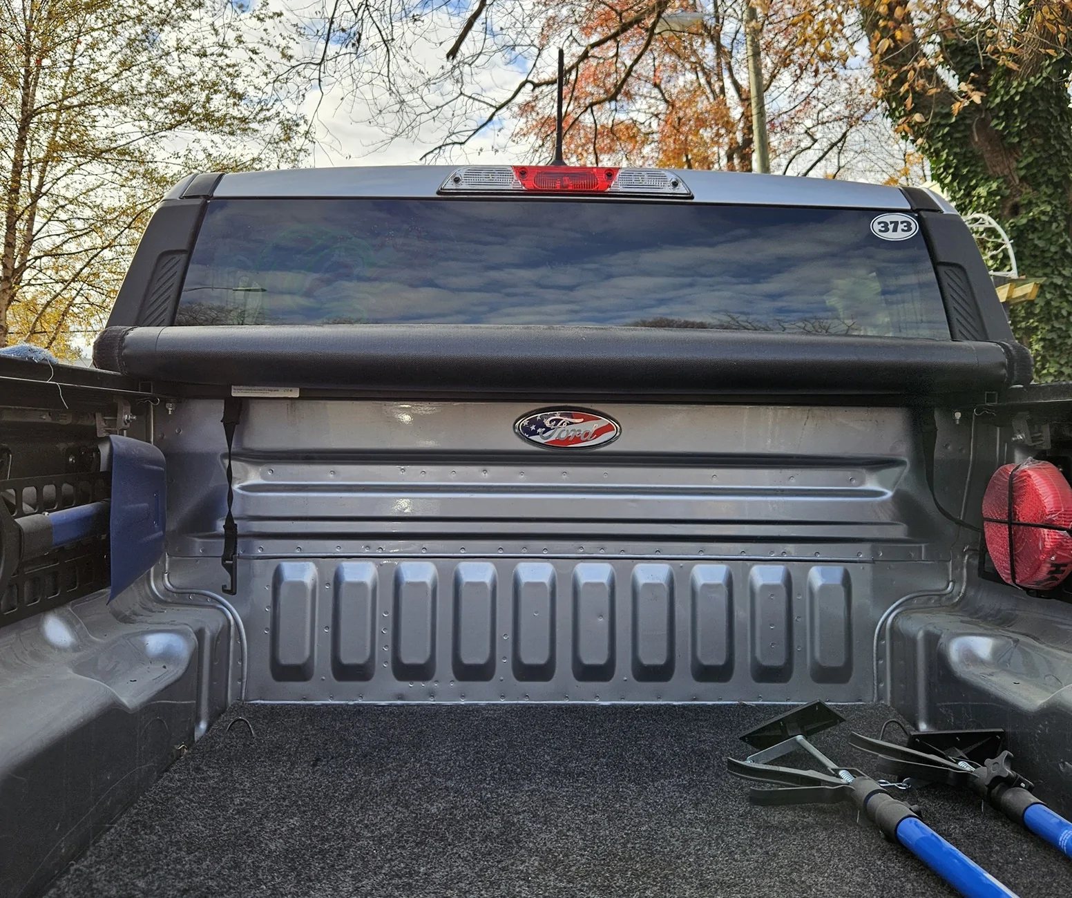 Ford Maverick Mabett Cab Roof Spoiler Installed 20251117_143634