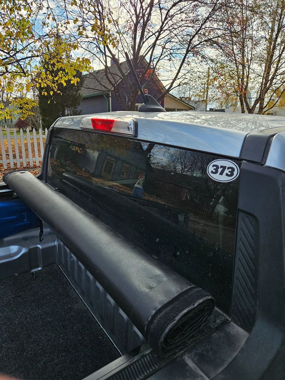 Ford Maverick Mabett Cab Roof Spoiler Installed 20251117_143616