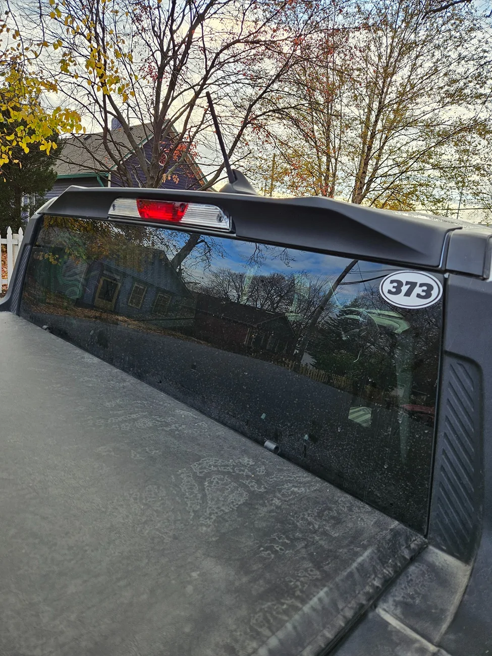 Ford Maverick Mabett Cab Roof Spoiler Installed 20251117_152506