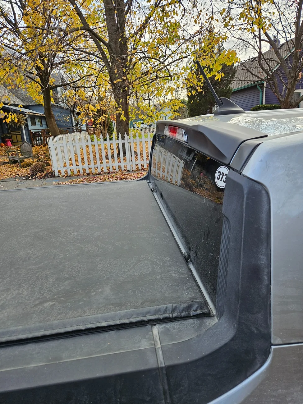 Ford Maverick Mabett Cab Roof Spoiler Installed 20251117_152511
