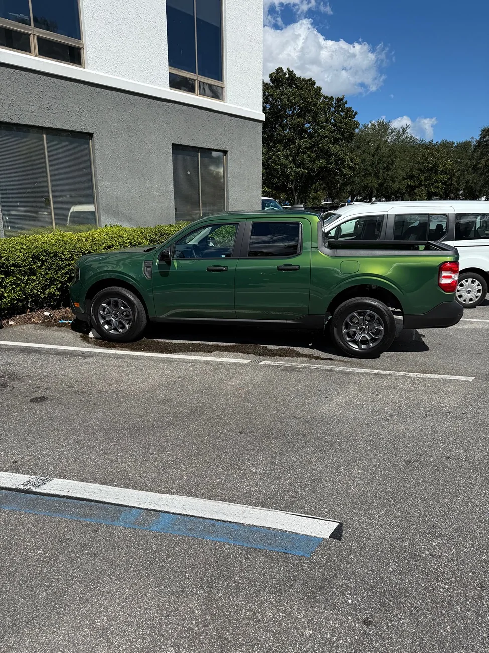 Ford Maverick First time poster - The Green Machine IMG_4242