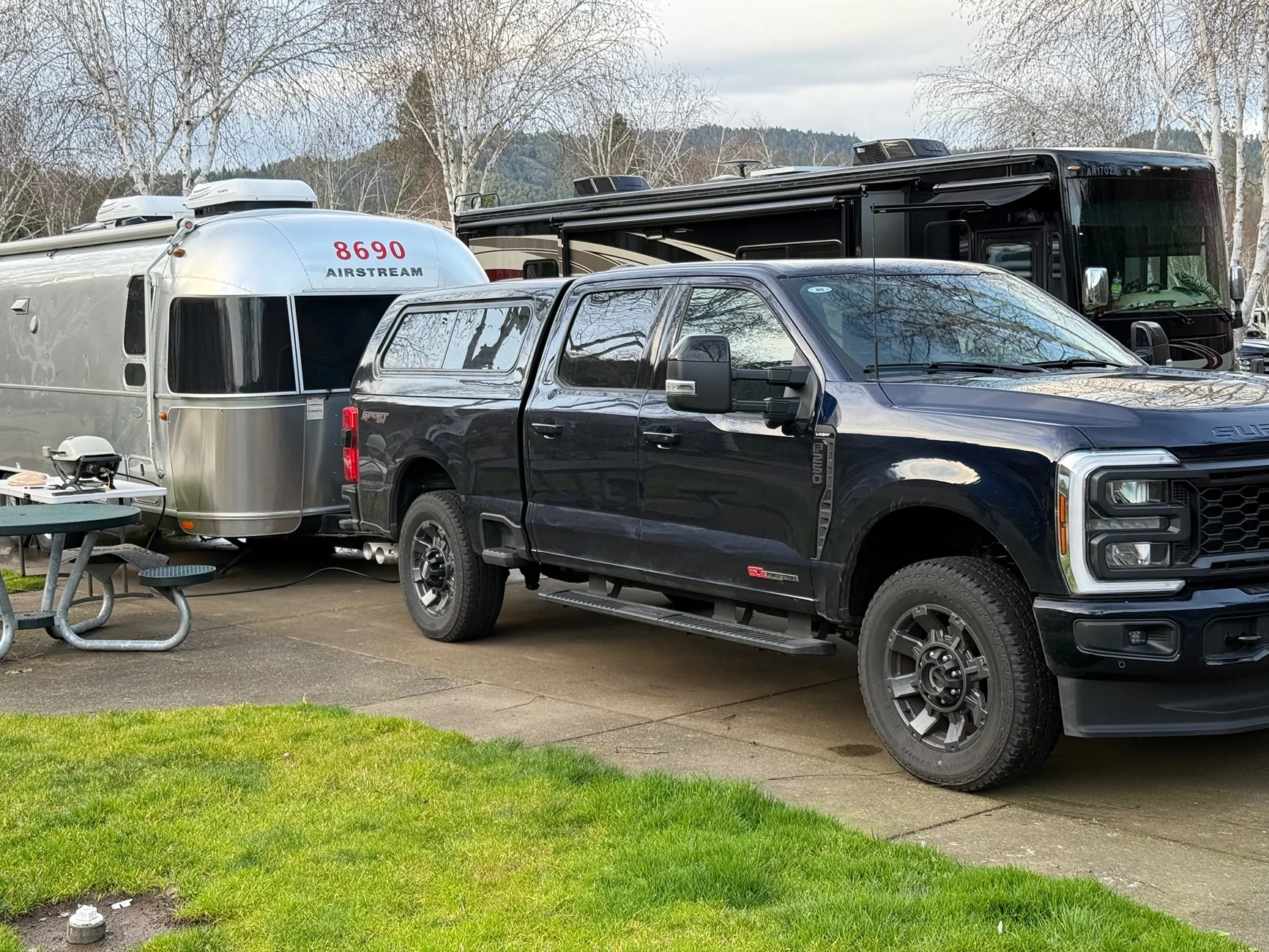 Ford Maverick Lariat Hybrid tow test: Airstream Bambi (3500 GVW) IMG_0255