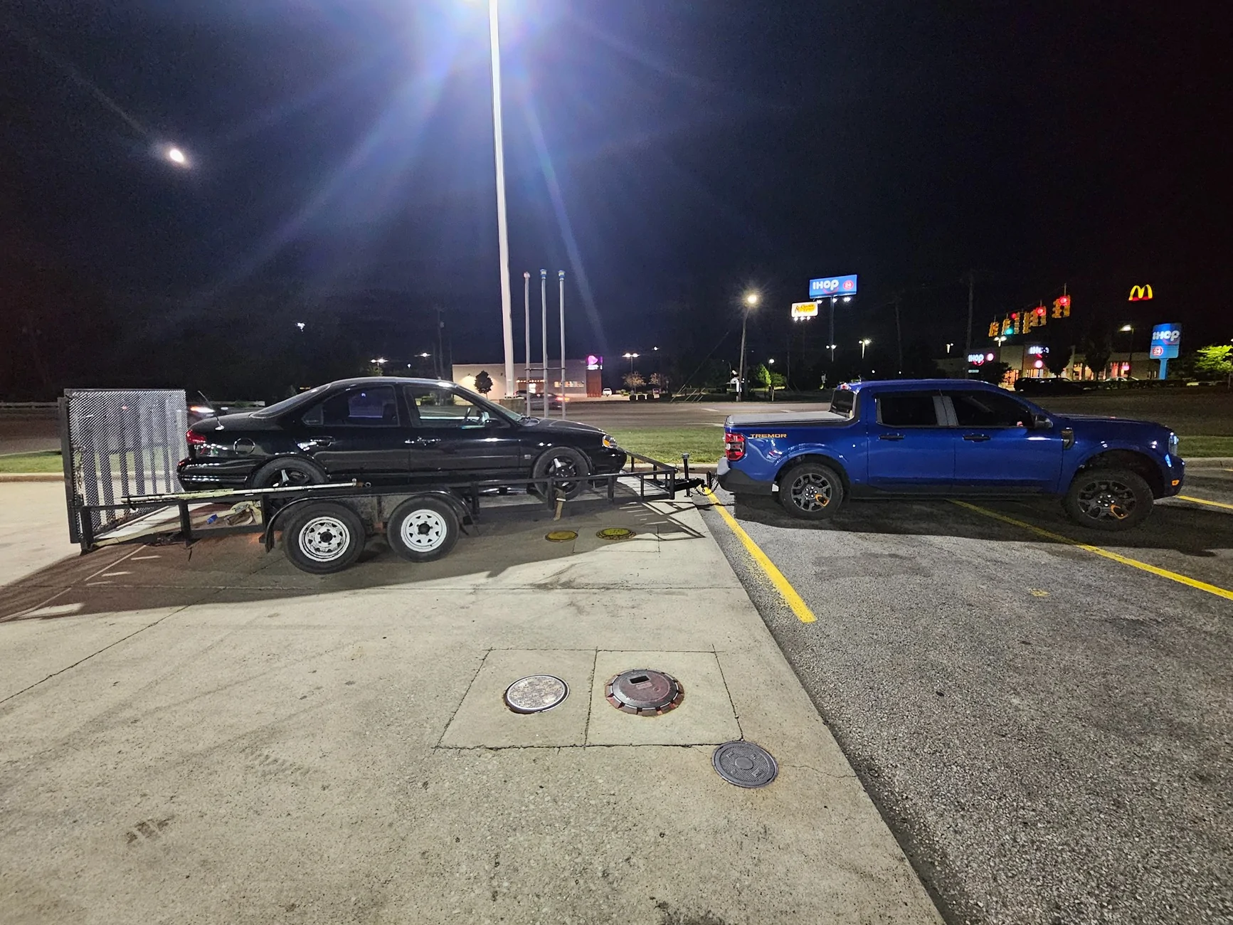 Ford Maverick Max Towing Adventure - 4,200 lbs - 285 miles - 16 MPG 20250906_213256
