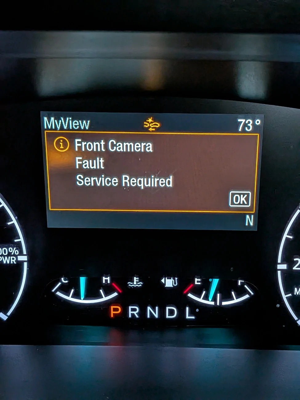 Ford Maverick Pre Collision Not Available Notification PXL_20251006_222400132.MP