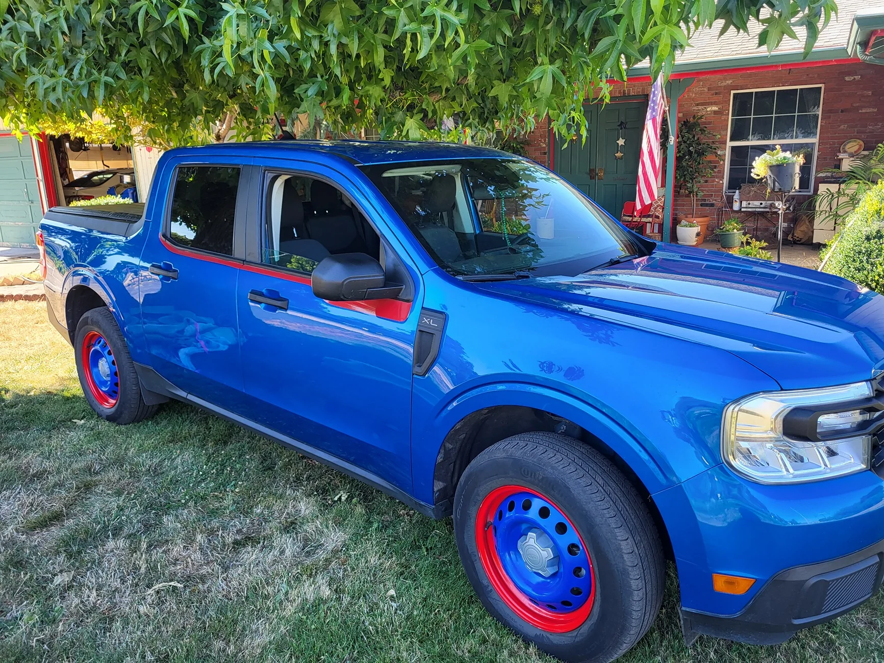 Ford Maverick Thinking about painting my rims bronze, opinions? 20250801_163110