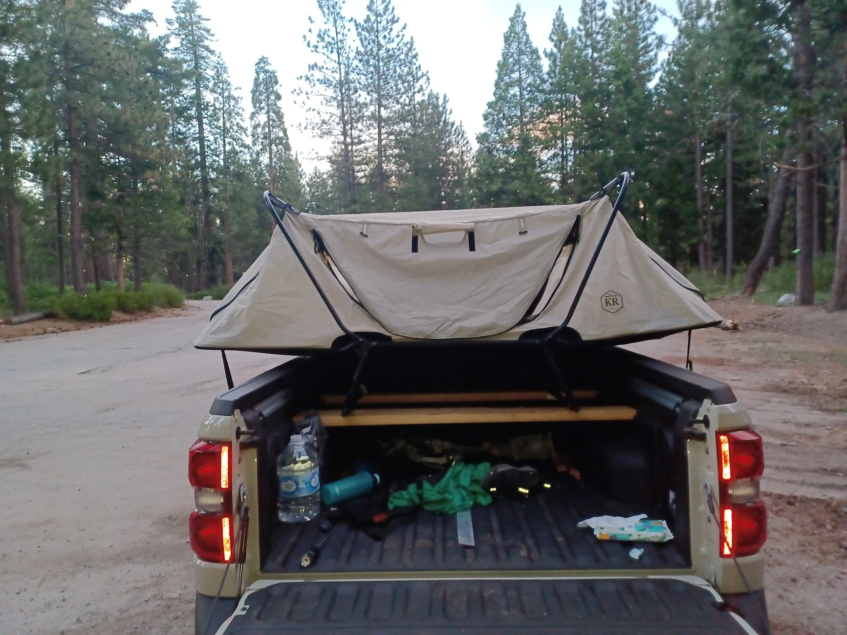 Ford Maverick Roof top tent camping (RTT)? CotTent In California