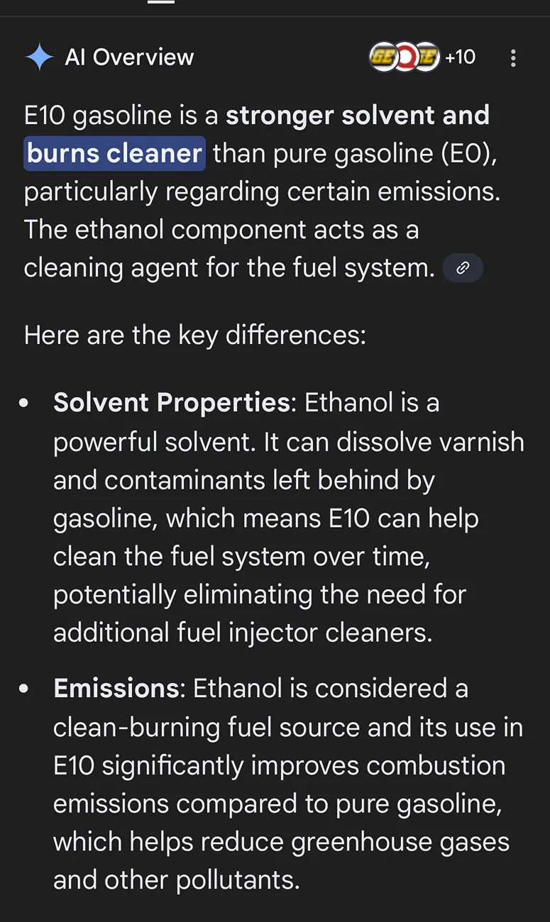 Ford Maverick Hybrid Mileage improvement with 100% ethanol-free gas 1764053245392-au