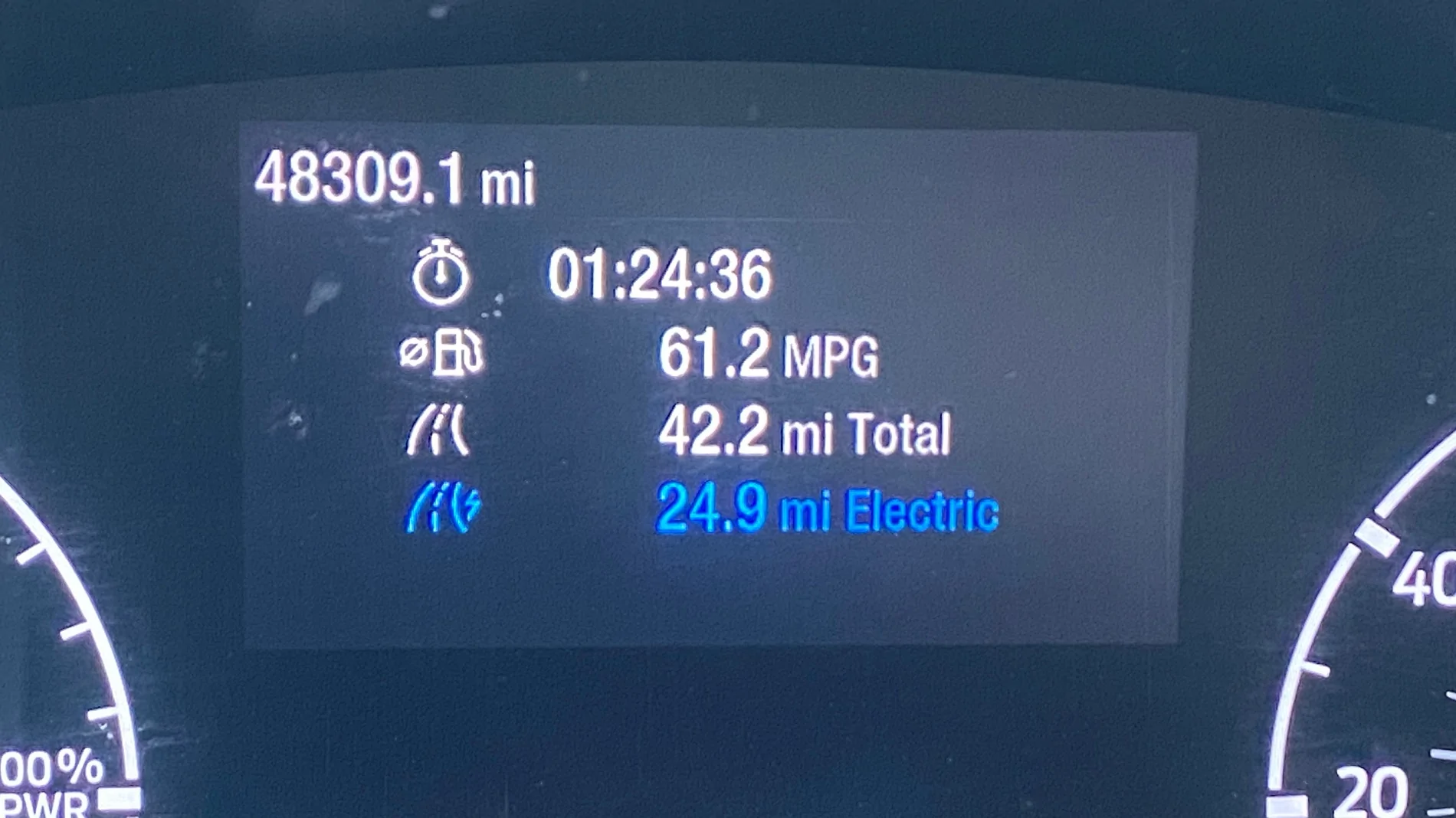 Ford Maverick 1st full tank.AWD Hybrid Lariat. 1764094846346-od