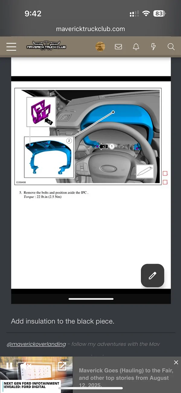 Ford Maverick Rattles, Knocks, Vibrations, and other annoyances IMG_1497