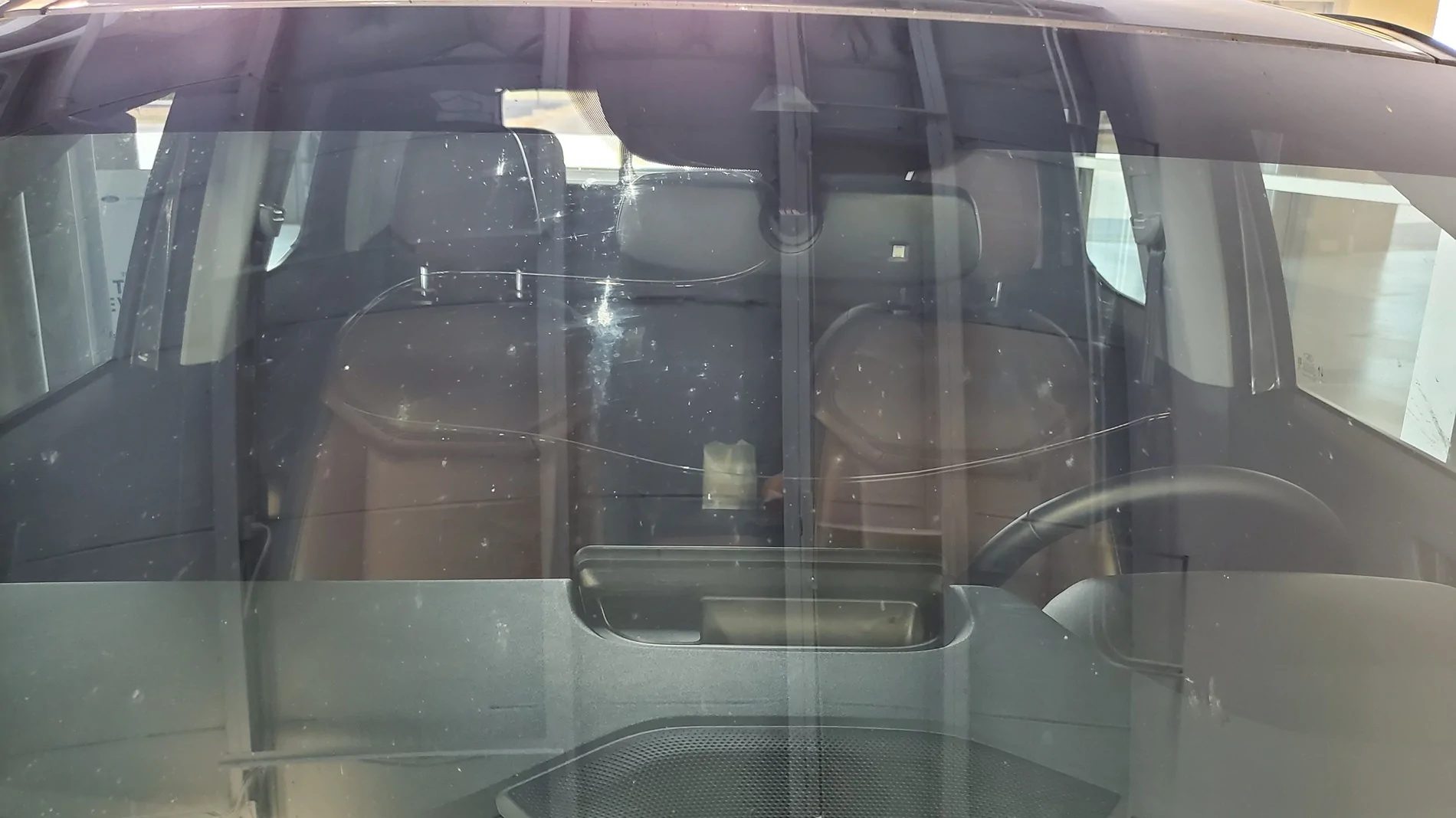 Ford Maverick Windshield on my 2024 Mav cracked for no reason. 20250903_155407