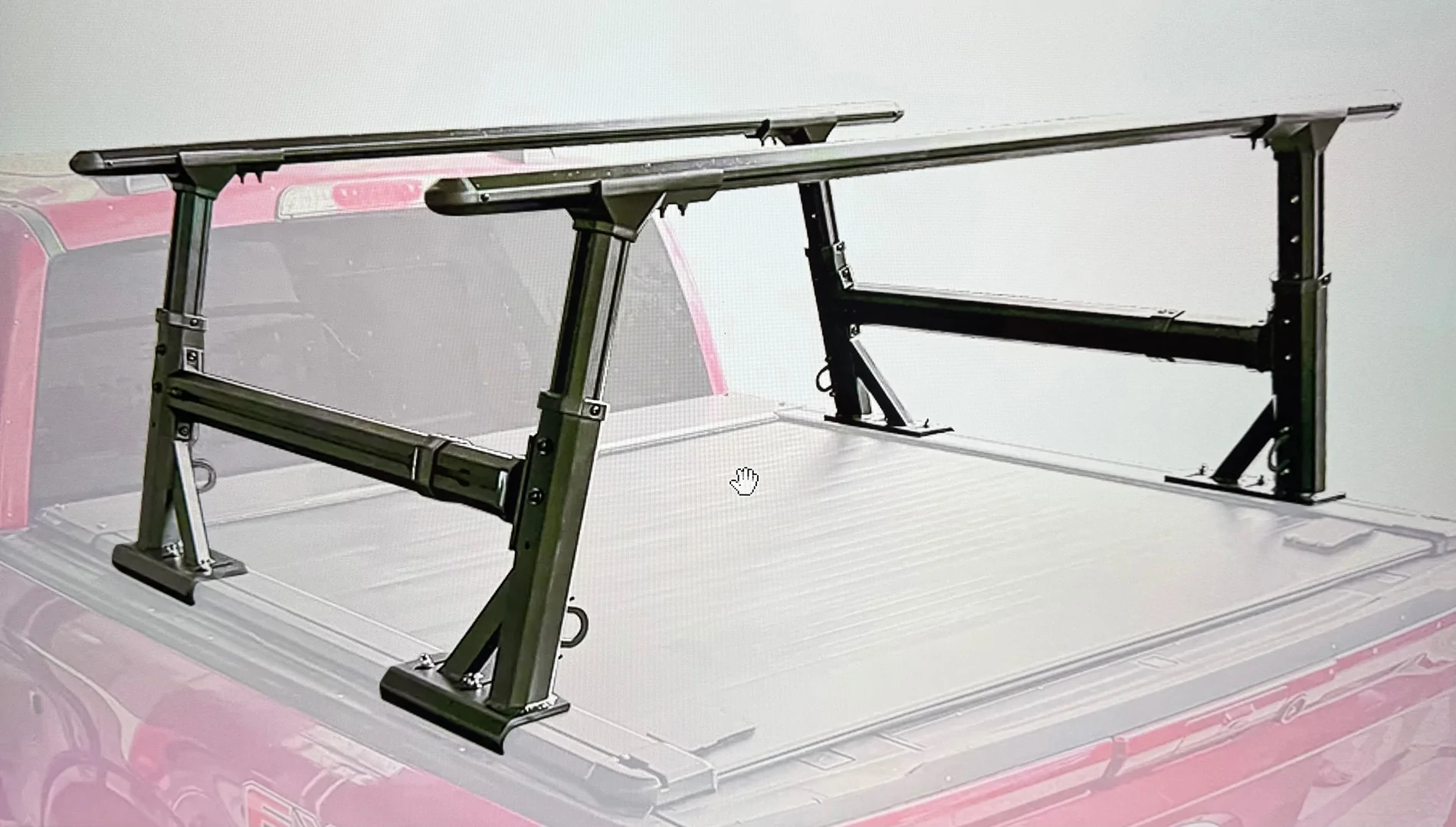 Ford Maverick BNIB SyneticUSA ladder rack IMG_4208