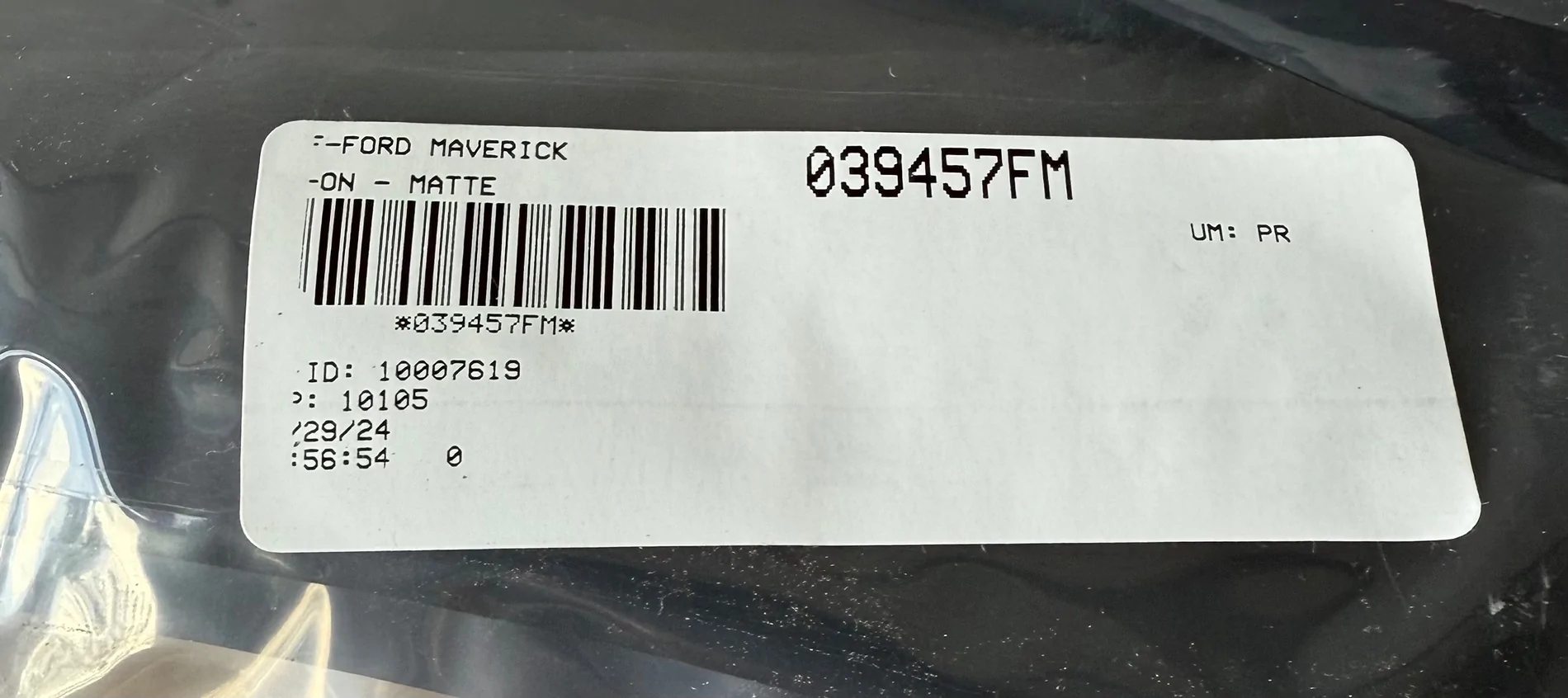 Ford Maverick EGR 573595 Matte finish in-channel window visors IMG_4206