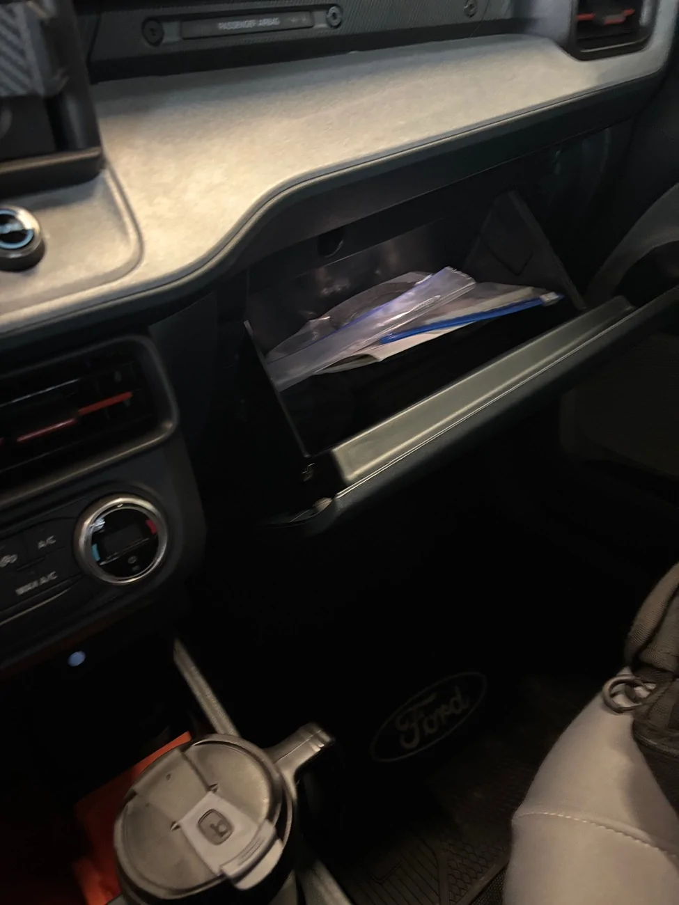 Ford Maverick Glove Box Dampener IMG_4270