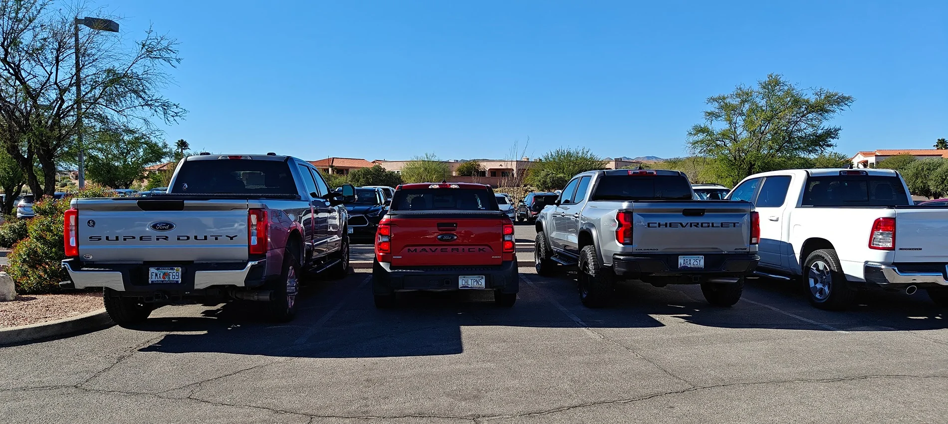 Ford Maverick Post your Maverick next to ridiculously large trucks - photos thread 1000113838