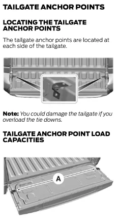 Ford Maverick Purpose of the brackets on the 2025 Maverick tailgate 1764788627334-ay