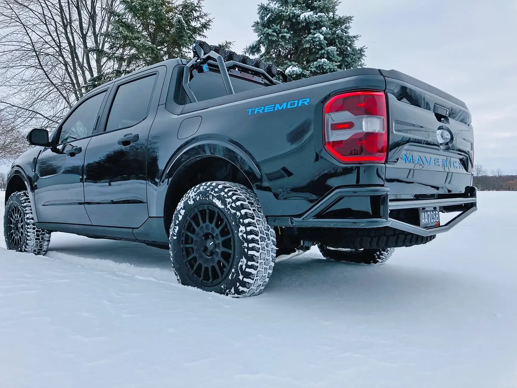 Ford Maverick My Tremor w/ prerunner inspired rear bumper pre runner inspired rear bumper 2